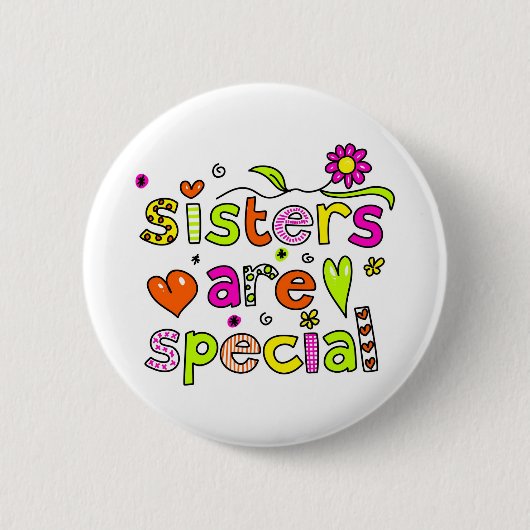 Zussen zijn speciaal ronde button 5,7 cm (Voorkant)