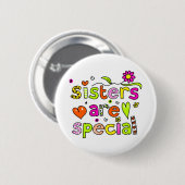 Zussen zijn speciaal ronde button 5,7 cm (Voorkant /achterkant)
