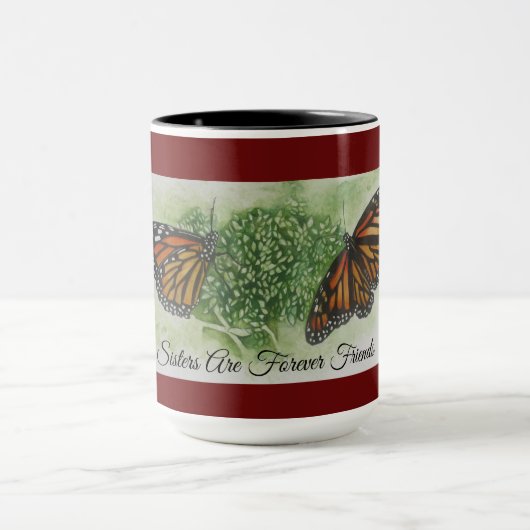 Zussen zijn voor altijd monarch Mok (Midden)