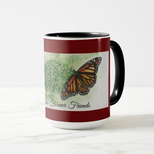 Zussen zijn voor altijd monarch Mok (Voorkant rechts)