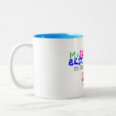 Zussers hebben de beste Broeder-Mok Tweekleurige Koffiemok (Links)