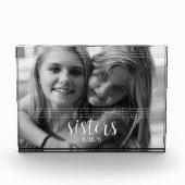 Zussers personaliseren het fotoblokken (Voorkant)