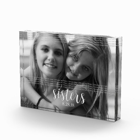 Zussers personaliseren het fotoblokken (Rechts)