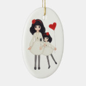 Zussers - Vroege vrienden! Keramisch Ornament (Rechts)