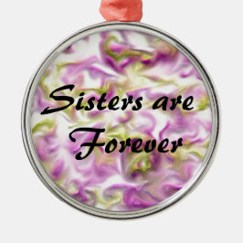 Zussers zijn de Forever Holiday Gift Metalen Ornament