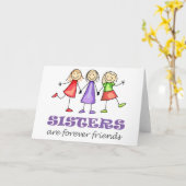 Zussers zijn voor altijd kaart (Gele Bloem)