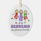 Zussers zijn voor altijd keramisch ornament (Rechts)