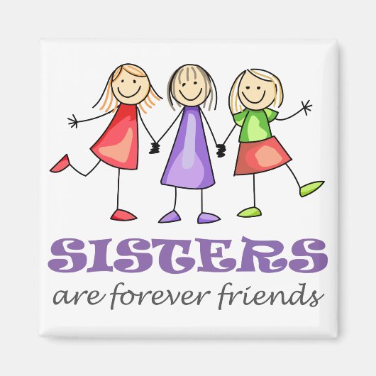 Zussers zijn voor altijd magneet (Voorkant)