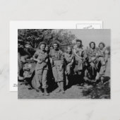 Zustband - Zuster tijdens de Tweede Wereldoorlog Briefkaart (Voorkant / Achterkant)