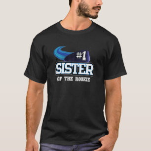 Zuster 1e verjaardag Hockey Theme Matchin T-shirt