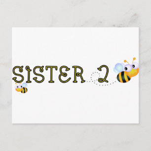Zuster 2 Bee Briefkaart