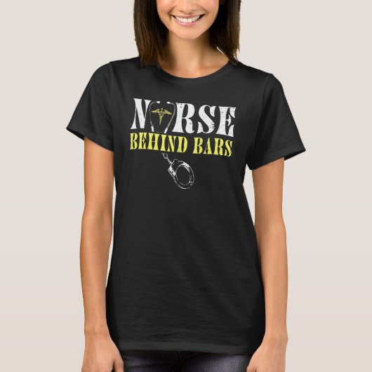 Zuster achter bars Correction Man Women 1 T-shirt (Voorkant)