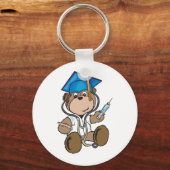 Zuster Afstuderen Gifts & Medical School Afstudeer Sleutelhanger (Voorkant)
