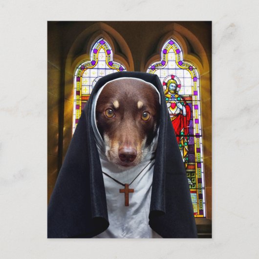 Zuster Ally Briefkaart (Voorkant)