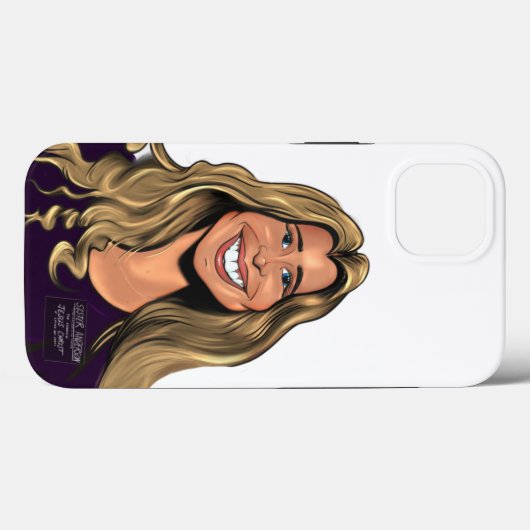 Zuster Anderson Caricature-draagtas Case-Mate iPhone Case (Achterkant (horizontaal))