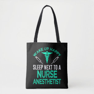Zuster Anesthetist RN Geregistreerd verpleegkundig Tote Bag