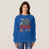 Zuster Barn Animals Boerderij Land Birthday Crewt Trui (Voorkant volledig)