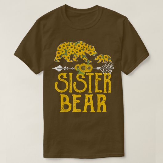Zuster Beer Family Sunflower Lover T-shirt (Design voorkant)