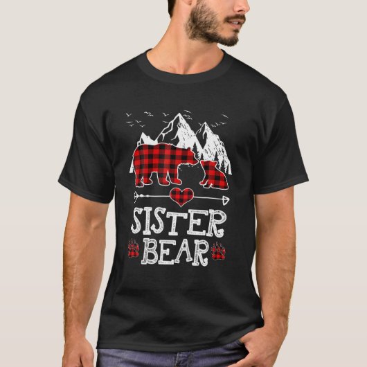 Zuster Beer, Red Buffalo Spitszuster Beer Pajama T-shirt (Voorkant)