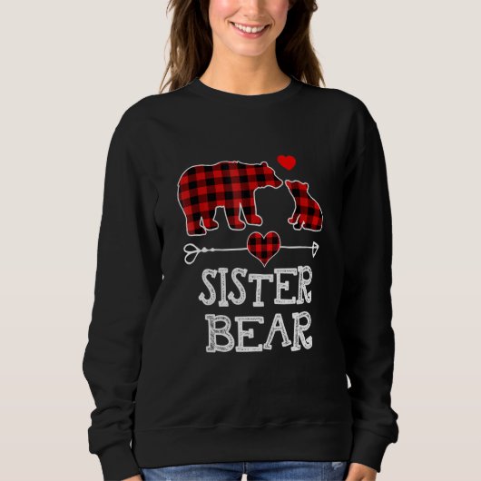 Zuster Beer, Red Buffalo Spitszuster Beer Pajama Trui (Voorkant)