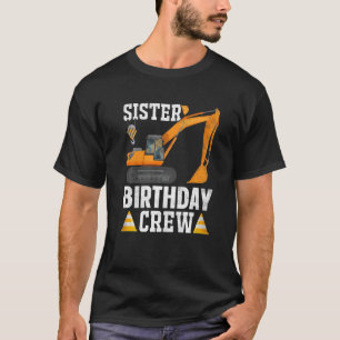 Zuster Birthday Crew - Bouwpartij voor Birthday T-shirt
