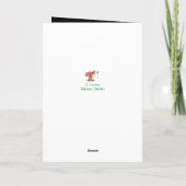 Zuster Birthday Hugs & Kisses Raccoon Animal Card Kaart (Achterkant)