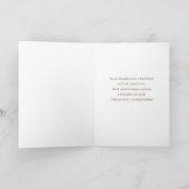 Zuster Birthday Kaart Waterverf Rozen (Binnen)