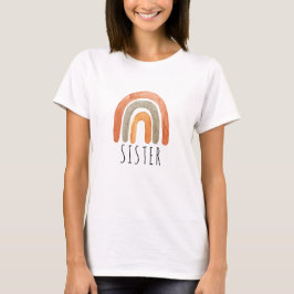 Zuster Boho Rainbow Family Matching T-shirt
