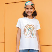 Zuster Boho Regenboog en Pastel Design Kinder T-sh T-shirt
