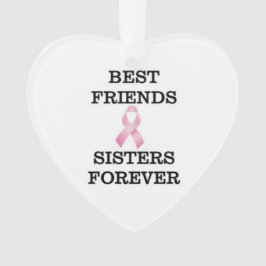 Zuster Breast Cancer Ornament