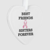 Zuster Breast Cancer Ornament (voorkant)