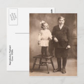  zuster & broer briefkaart (Voorkant / Achterkant)