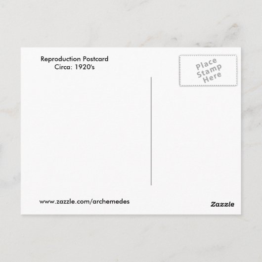 zuster & broer briefkaart (Achterkant)