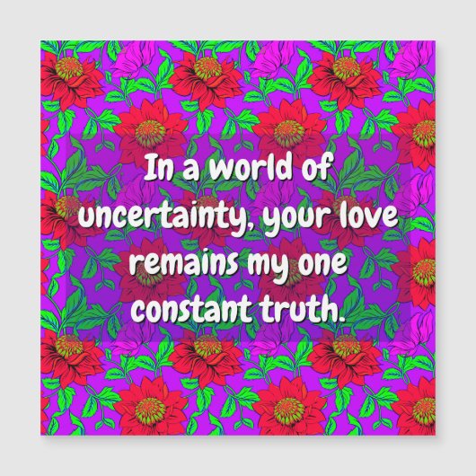 Zuster citeert (je bent geliefd) Bloemen, vriend K (Voorkant)