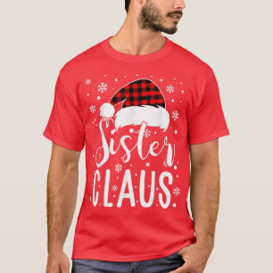Zuster Clause Santa Hat Merry Xmas kerstfeest T-shirt