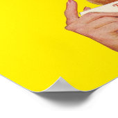 Zuster  Comic zal voor u zorgen Poster (Hoek)