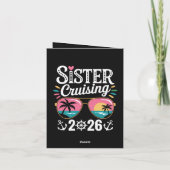 Zuster Curising 2026 Feestdagen Kaart (Achterkant)