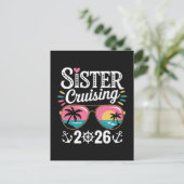 Zuster Curising 2026 Feestdagenkaart (Staand voorkant)