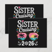 Zuster Curising 2026 Kaart (Voorkant / Achterkant)