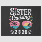 Zuster Curising 2026 Tissuepapier (Voorkant)