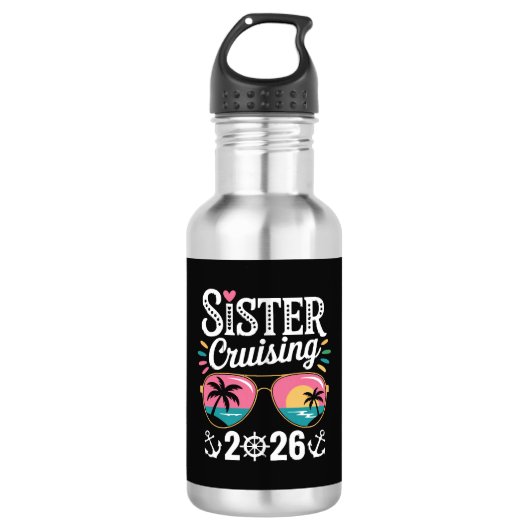Zuster Curising 2026 Waterfles (Voorkant)