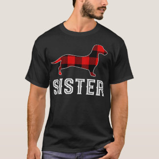 Zuster Dachshund Dog Matching Family Pajama T-shirt