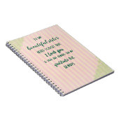 Zuster Dankbaarheid Notitieboek (Rechterzijde)