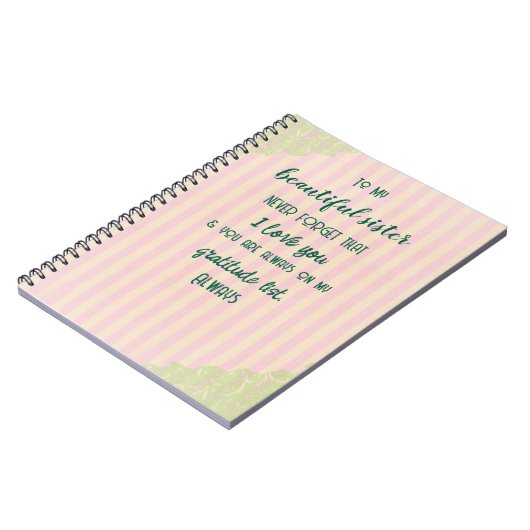 Zuster Dankbaarheid Notitieboek (Linkerzijde)