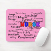 Zuster die woorden beschrijven Gifts Muismat (Met muis)