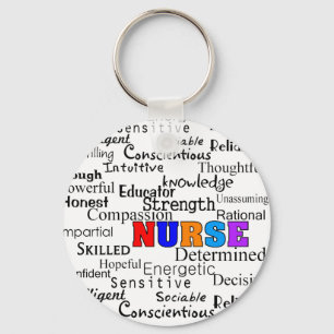Zuster die woorden beschrijven Gifts Sleutelhanger