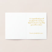 Zuster Doctor Gezondheidszorg Medewerker Dank u we Folie Kaarten (Binnen)