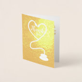 Zuster Doctor Gezondheidszorg Medewerker Dank u we Folie Kaarten (Voorkant)