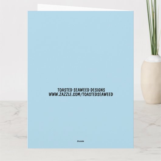 ZUSTER DONALD TRUMP VERJAARDAG WENSKAART KAART (Achterkant)