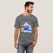 Zuster Dream Team ICU/anesthesioloog CRNA Nu T-shirt (Voorkant volledig)